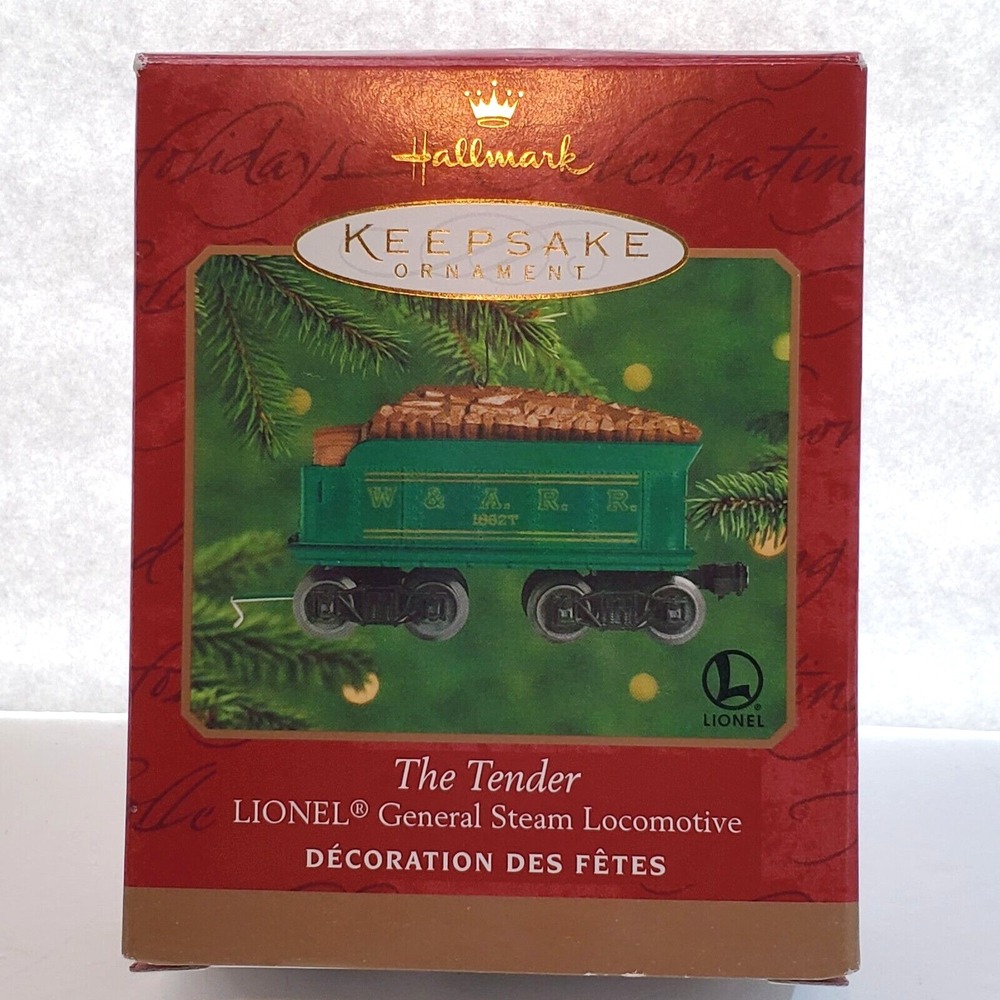 Hallmark Keepsake Christmas Ornament The Tender Lionel General Steam Locomotive